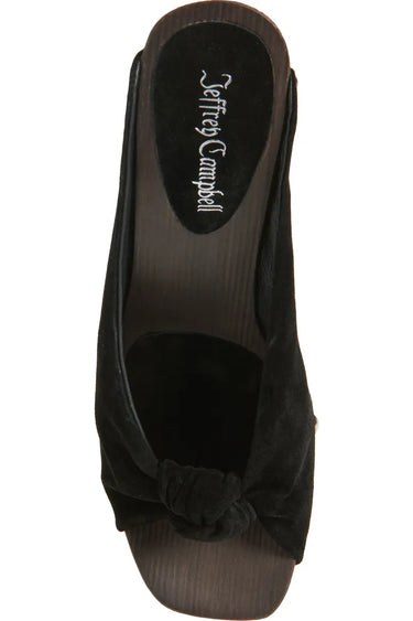 BELLEZA CLOG HEEL BLACK