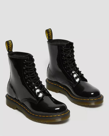 WOMENS 1460 BOOT BLACK PATENT