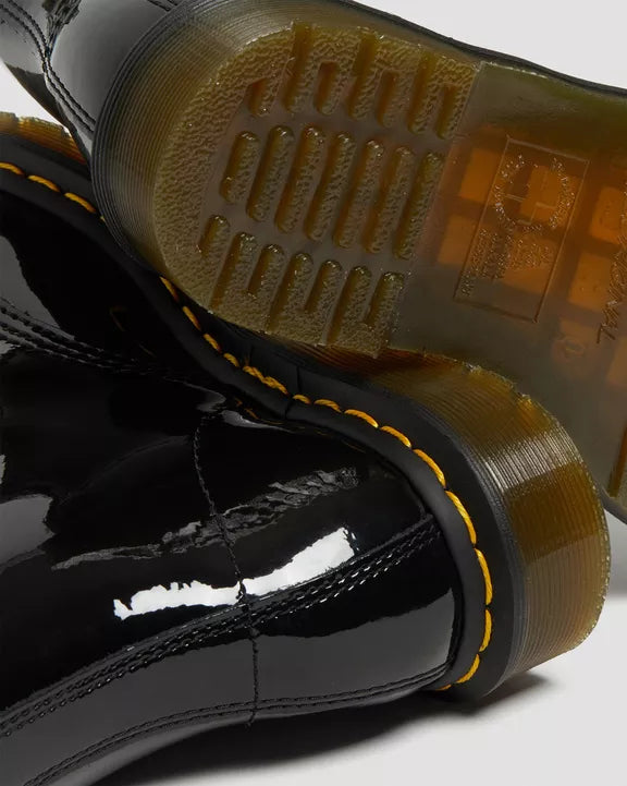 WOMENS 1460 BOOT BLACK PATENT