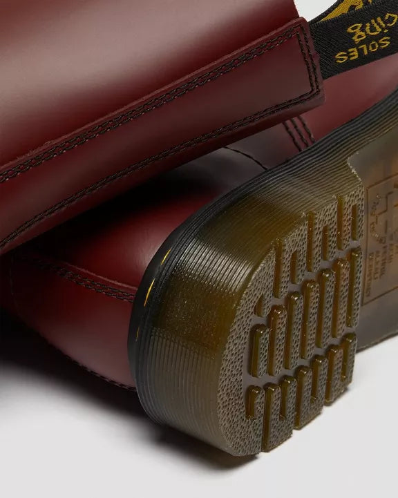 1490 MID CALF BOOT CHERRY RED SMOOTH