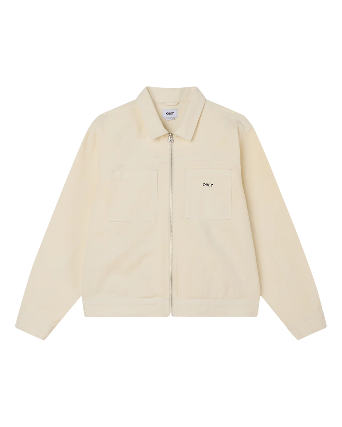 ICON HARDWORK ZIP UP JACKET UNBLEACHED