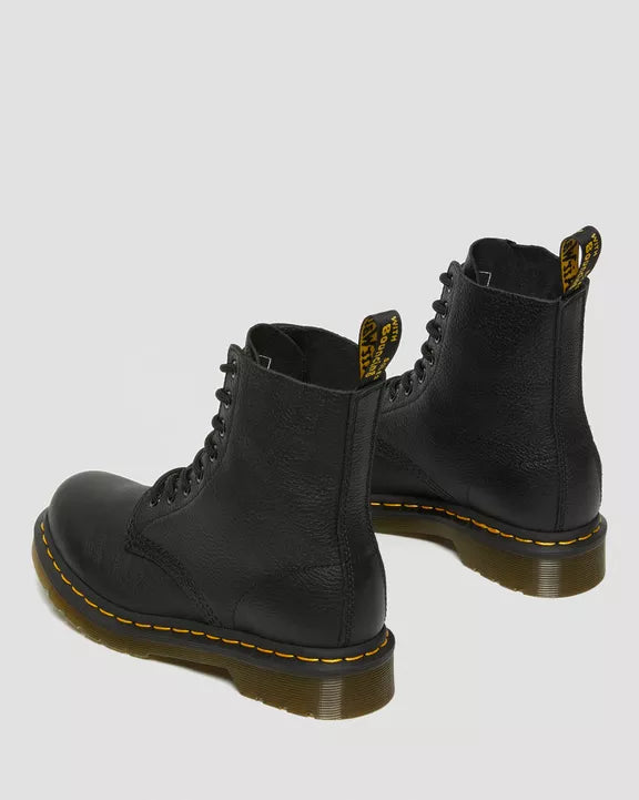 1460 Black Pascal Virginia Leather Boots