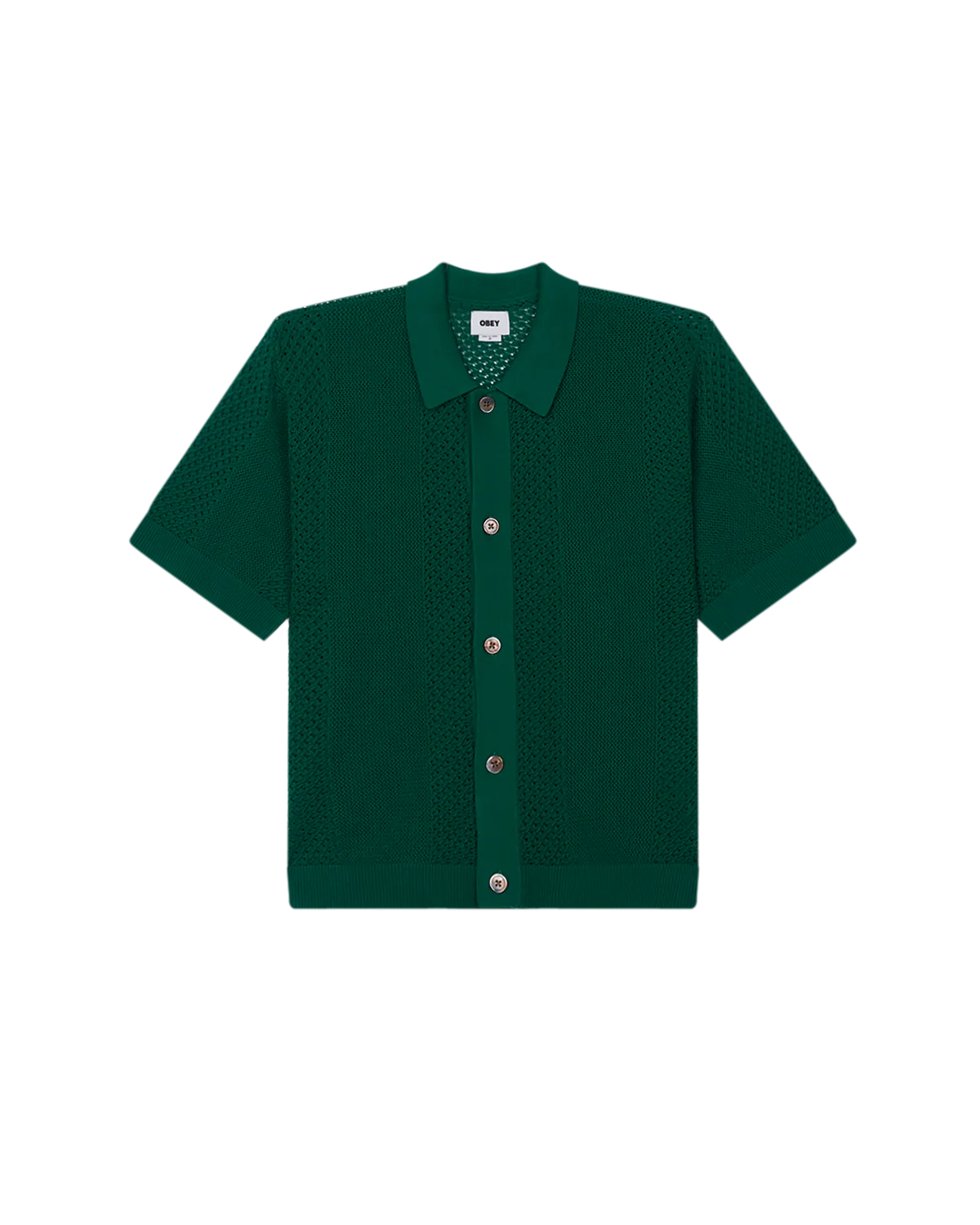 EVAN SWEATER SHIRT FOREST GREEN