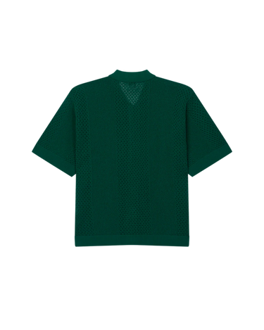 EVAN SWEATER SHIRT FOREST GREEN