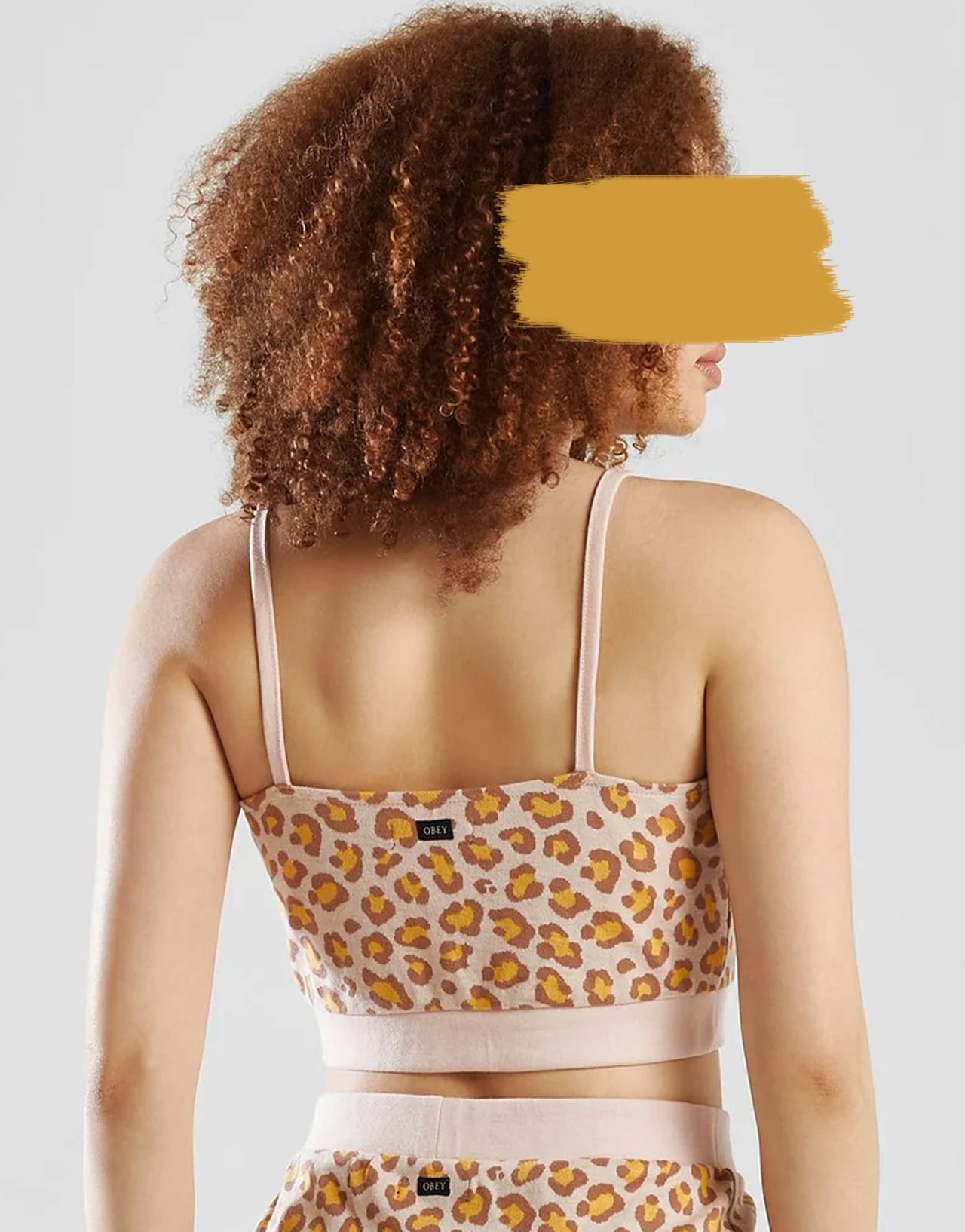 234050132    LEOPARD BRA TANK PINK