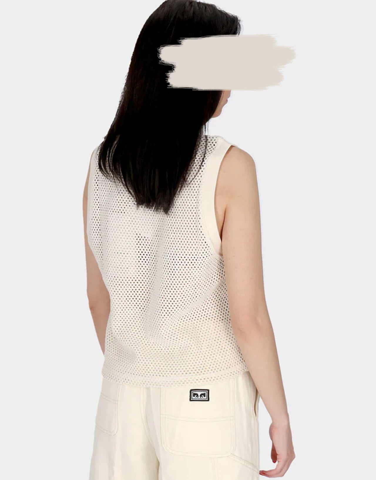 234050144    HUDSON MESH TANK UNBLEACHED