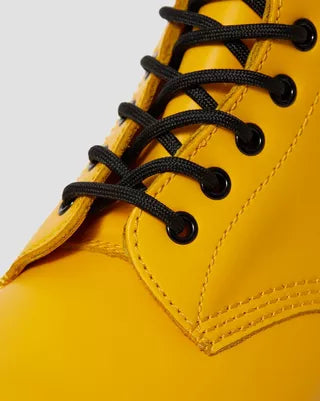 1460 Yellow Leather Lace Up Boots