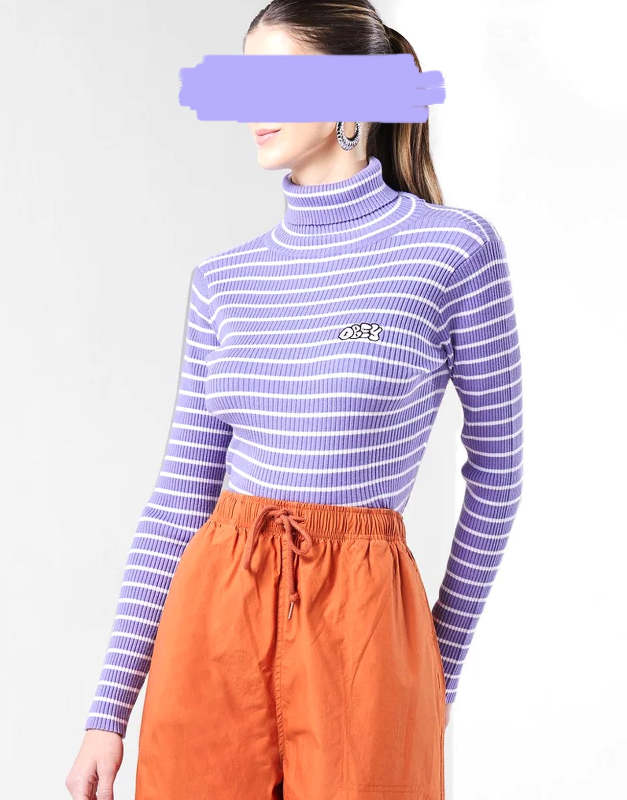 251000107    ELISE SWEATER VIOLET