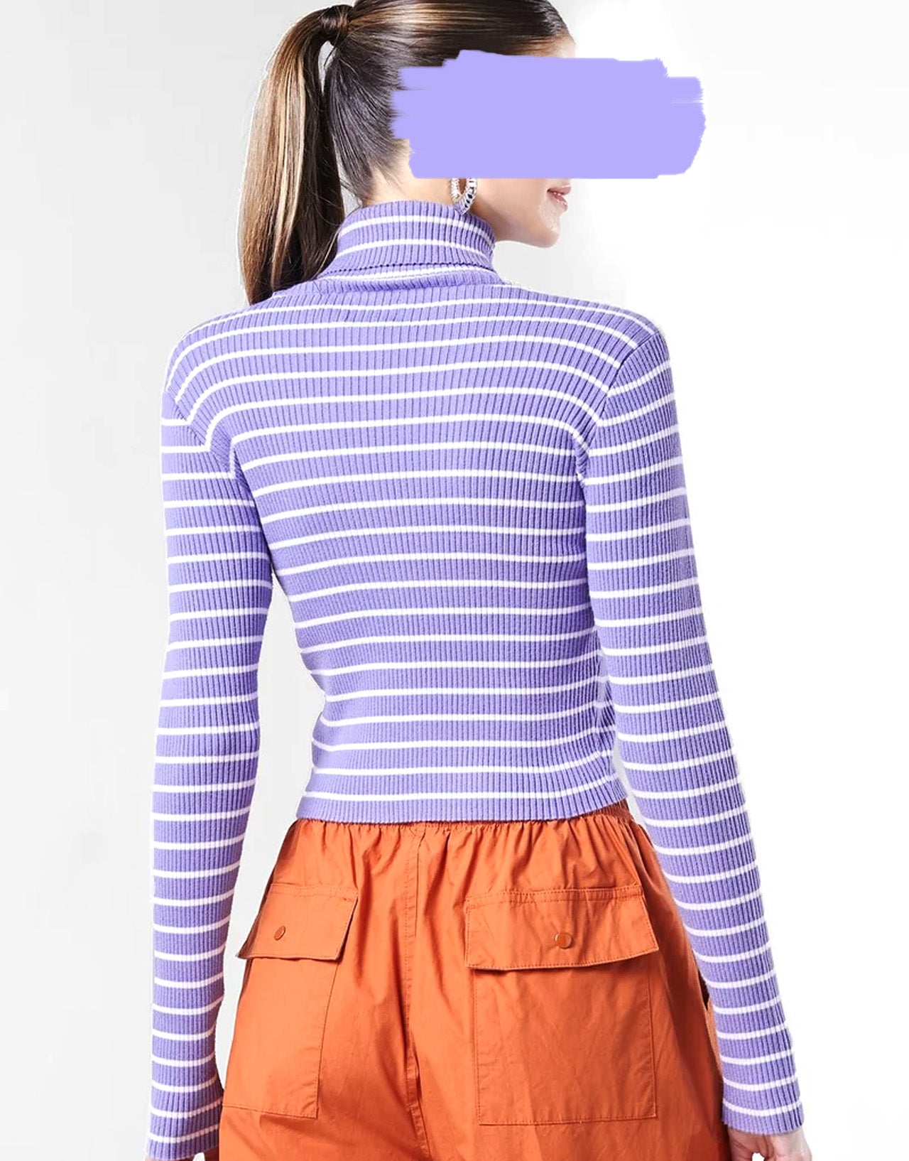 251000107    ELISE SWEATER VIOLET