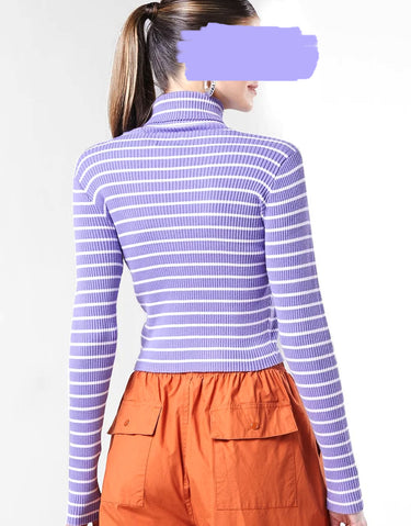 251000107    ELISE SWEATER VIOLET