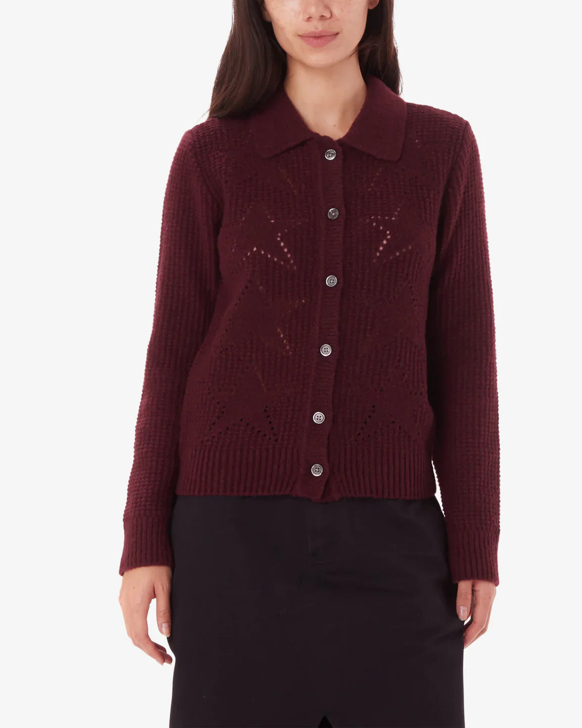 251010067    FORTUNE CARDIGAN WINE