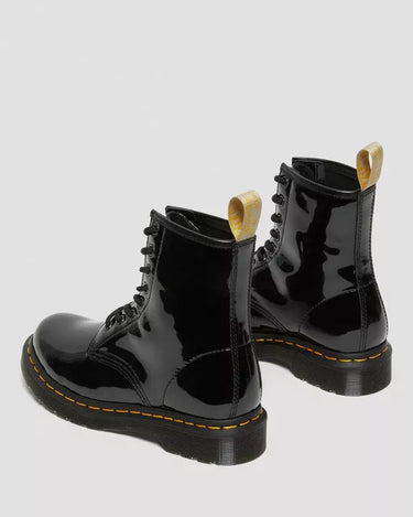 WOMENS 1460 BOOT OPALINE VEGAN BLACK