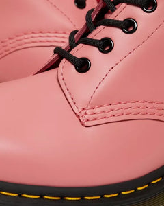 1460 Acid Pink Leather Lace Up Boots
