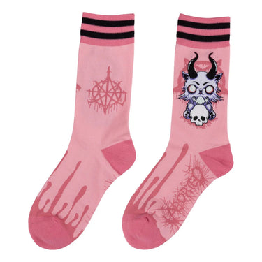 DEATH KITTY SOCKS