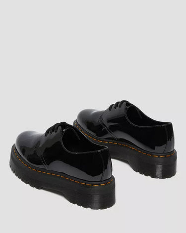 1461 QUAD OXFORD PATENT BLACK