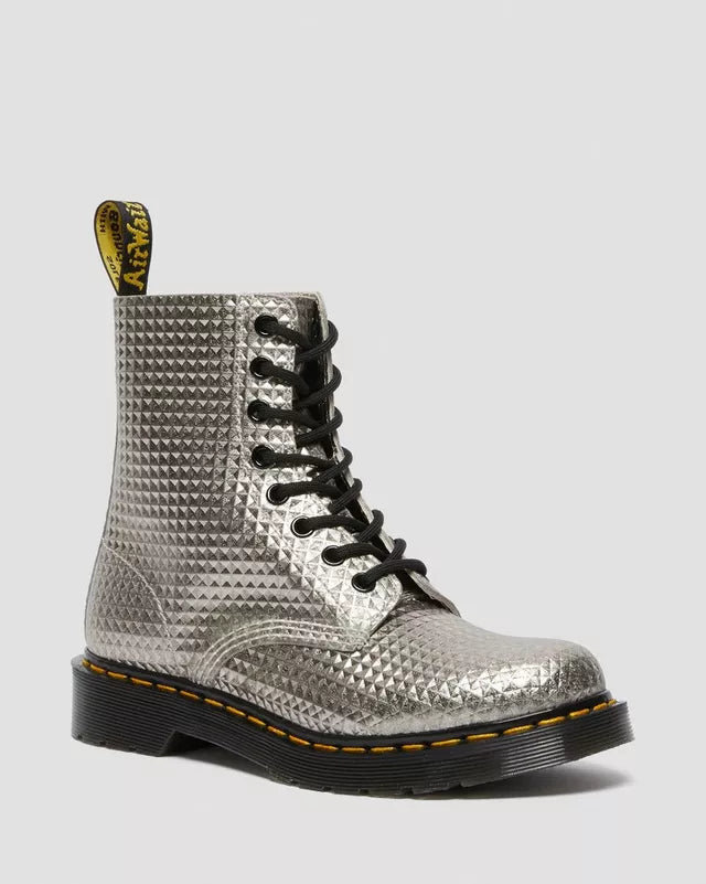 1460 BOOT SILVER STUDDED