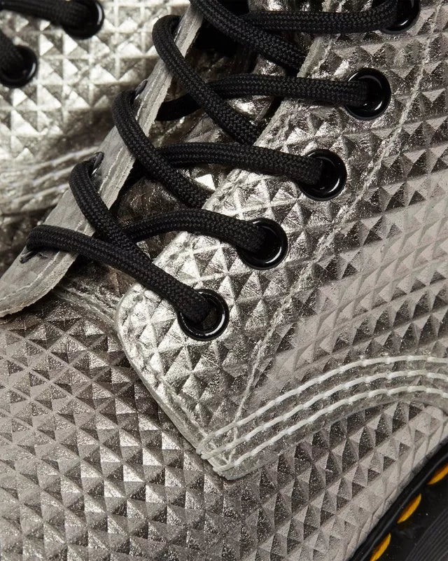 1460 BOOT SILVER STUDDED