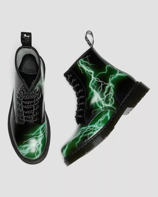 1460 BOOT FLASH BLACK/GREEN