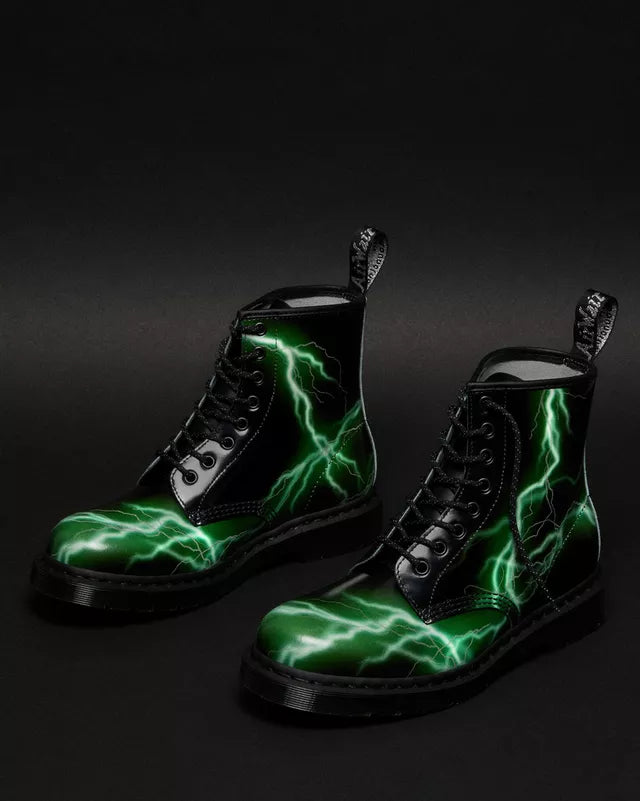 1460 BOOT FLASH BLACK/GREEN
