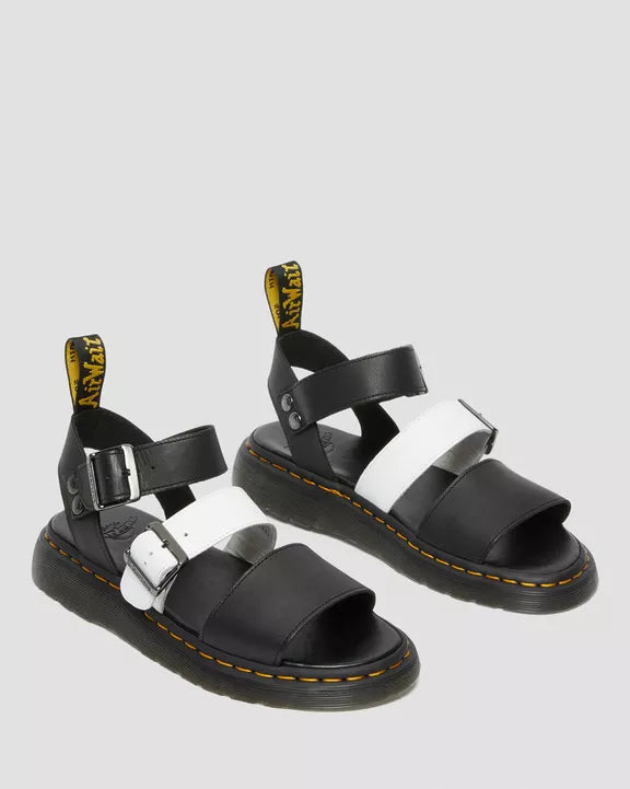 GRYPHON SANDAL BLACK/WHITE