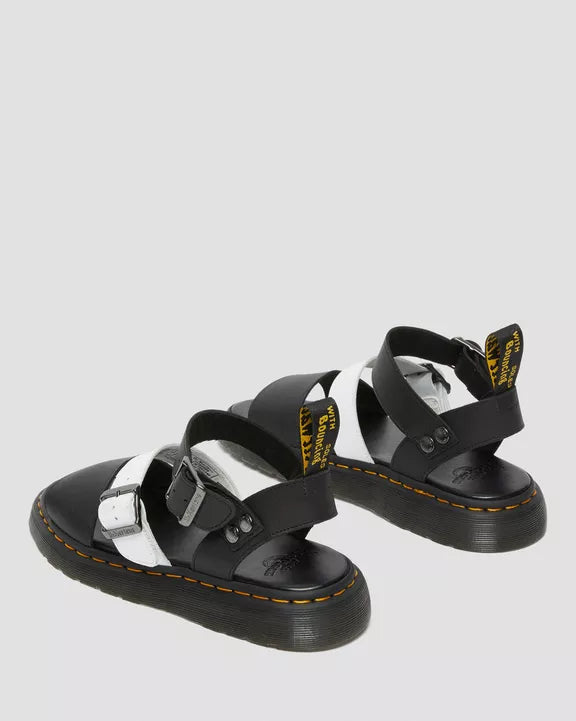 GRYPHON SANDAL BLACK/WHITE