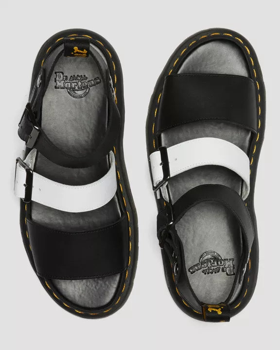 GRYPHON SANDAL BLACK/WHITE