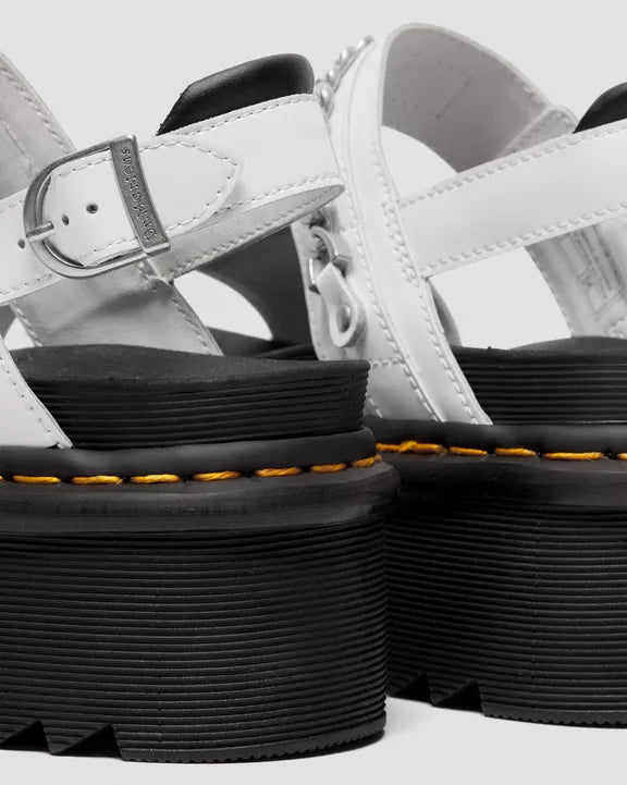 VOSS II QUAD CHAIN SANDAL WHITE