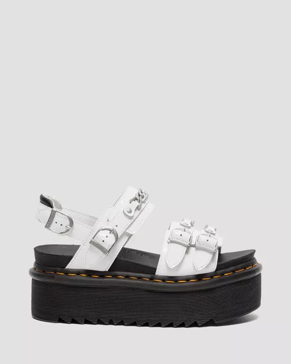 VOSS II QUAD CHAIN SANDAL WHITE