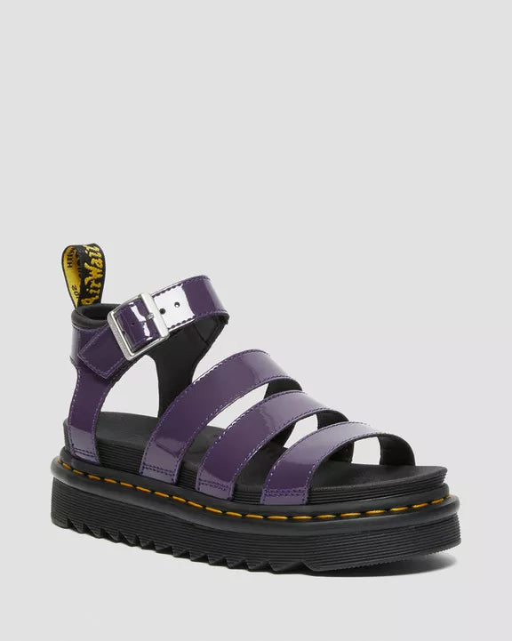 BLAIRE SANDAL PURPLE PATENT