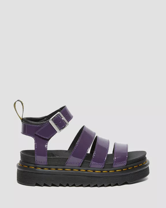 BLAIRE SANDAL PURPLE PATENT