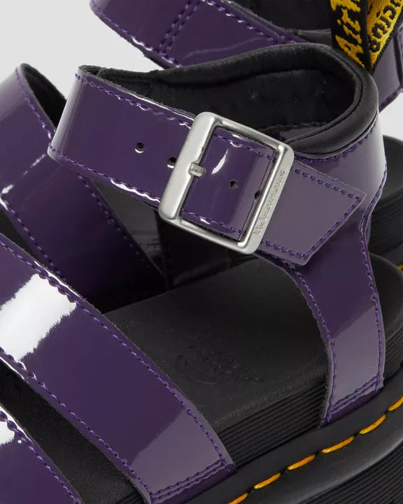 BLAIRE SANDAL PURPLE PATENT
