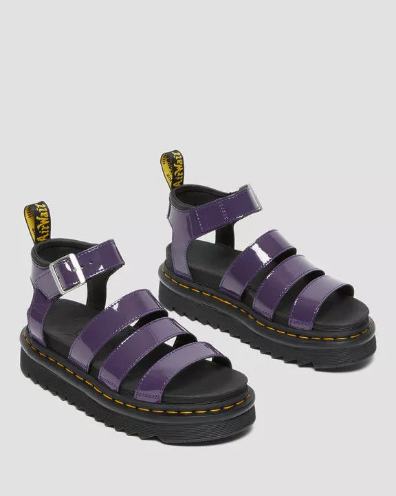 BLAIRE SANDAL PURPLE PATENT