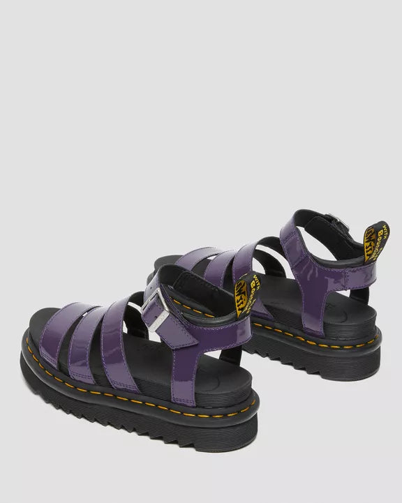 BLAIRE SANDAL PURPLE PATENT