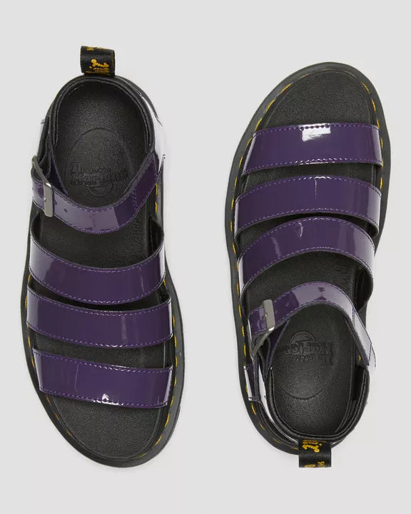 BLAIRE SANDAL PURPLE PATENT