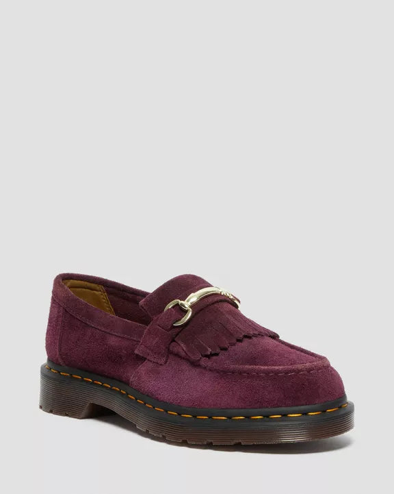 ADRIAN SNAFFLE LOAFER PLUM