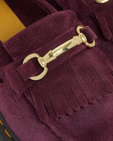 ADRIAN SNAFFLE LOAFER PLUM