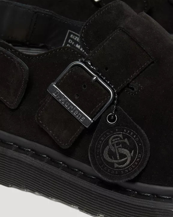 JORGE MADE IN ENGLAND SUEDE SLINGBACKS