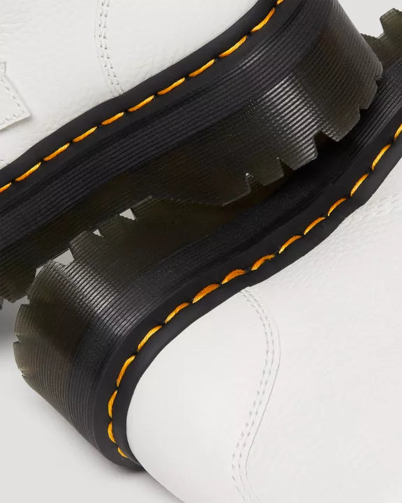 DEVON FLOWER BOOT WHITE