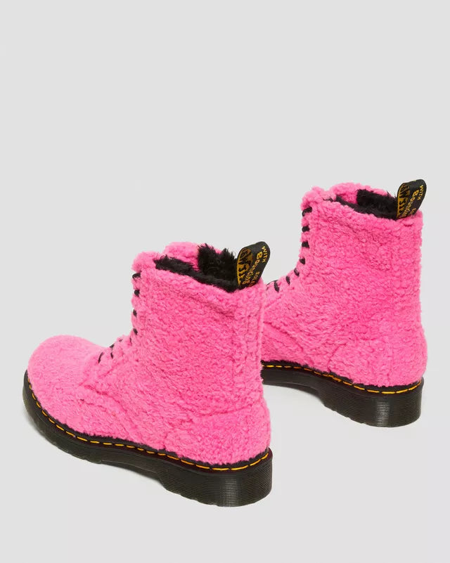 1460 FAUX SHEARLING CLASH PINK
