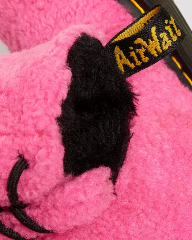 1460 FAUX SHEARLING CLASH PINK