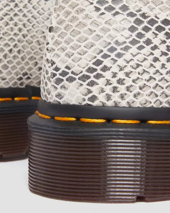 2046 SNAKE PRINT OXFORD SHOES