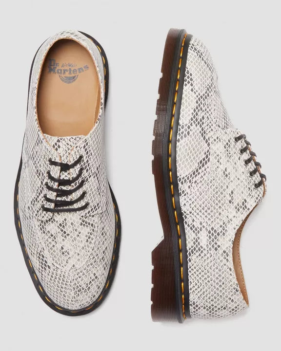 2046 SNAKE PRINT OXFORD SHOES
