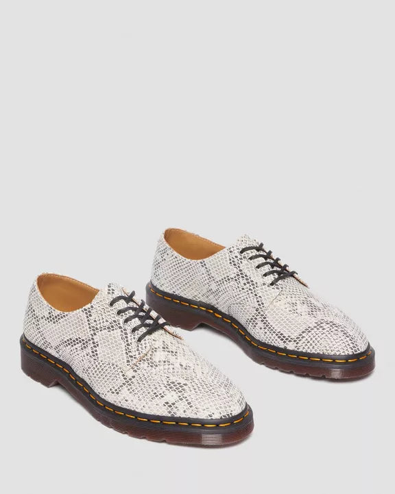 2046 SNAKE PRINT OXFORD SHOES