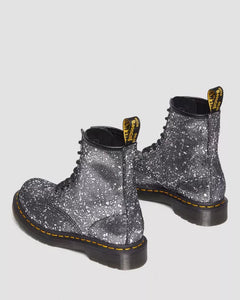 1460 Metallic Splatter Suede Lace Up Boots