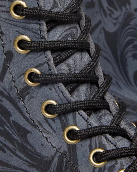 1460 MARBLED SUEDE BOOT GREY