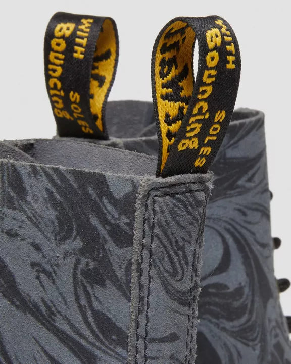 1460 MARBLED SUEDE BOOT GREY