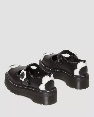 BETHAN PLATFORM MARY JANE BLACK/WHITE