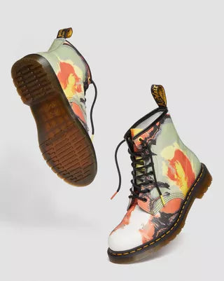1460 Tate 'Volcanic Flare' Leather Lace Up Boots