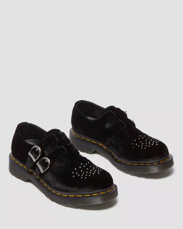 VEGAN VELVET 8065 MARY JANE BLACK