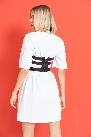 ELASTIC HARNESS TOP BLACK